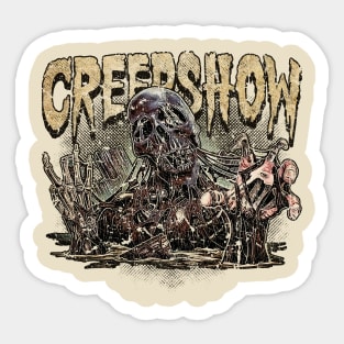 RETRO CREEPSHOW DARKNIGHT Sticker